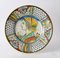 Vintage Italian Renaissance Style Plates from Deruta, 1960s, Set of 2 3