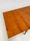 Mid-Century Teak and Walnut Extendable Dining Table, 1960s 4