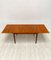 Mid-Century Teak and Walnut Extendable Dining Table, 1960s 2