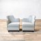White Lounge Chairs from Azucena, 1956, Set of 2, Image 4