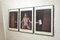 Toto Frima, Self Portrait Triptych, 1990, Polaroids, Framed, Set of 3 2