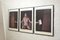 Triptyque Autoportrait Toto Frima, 1990, Polaroids, Encadré, Set de 3 2