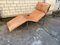 Brown Leather Skye Chaise Lounge by Tord Björklund for Ikea, 1970s 1