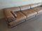 Vintage Modular Leather Sofa, Set of 4 2