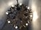 Metal and Crystal Chandelier, 1970s 17