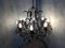 Metal and Crystal Chandelier, 1970s, Image 15