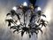 Metal and Crystal Chandelier, 1970s 28