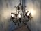 Metal and Crystal Chandelier, 1970s 12