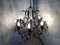 Metal and Crystal Chandelier, 1970s 8