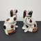 Copper Luster Dogs with Separated Legs from Staffordshire, Set of 2, Image 5