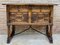 19th Century Spanish Console Table in Walnut 1