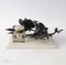 Antique Inkwell in Wrought Iron by Louis Van Boeckel 4