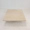 Italian Coffee Table in Travertine, 1980s, Image 6