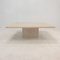 Italian Coffee Table in Travertine, 1980s, Image 10