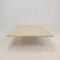 Italian Coffee Table in Travertine, 1980s, Image 8