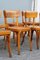 Beech Dining Chairs from Taverna Vecchia, Milan, 1930s, Set of 8 10