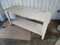 Vintage Industrial Table in White Paint, Image 11