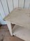 Vintage Industrial Table in White Paint, Image 3