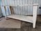 Vintage Industrial Table in White Paint, Image 1