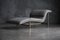 Postmodern Lounge Chair in Grey Leather by Giovanni Offredi for Saporiti, 1974 7