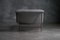 Postmodern Lounge Chair in Grey Leather by Giovanni Offredi for Saporiti, 1974 11