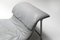 Postmodern Lounge Chair in Grey Leather by Giovanni Offredi for Saporiti, 1974 19