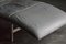 Postmodern Lounge Chair in Grey Leather by Giovanni Offredi for Saporiti, 1974 4