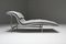 Postmodern Saporiti Lounge Chair in Grey Leather by Giovanni Offredi, 1974 3