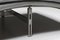 Postmodern Lounge Chair in Grey Leather by Giovanni Offredi for Saporiti, 1974 22