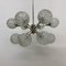 Mid-Century Glass Chandelier Hanging Lamp, 1970s 12