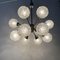 Mid-Century Glass Chandelier Hanging Lamp, 1970s 29