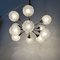 Mid-Century Glass Chandelier Hanging Lamp, 1970s 31