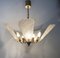 Hollywood Regency Italian Murano Glass Chandelier, 1970s 6