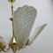 Hollywood Regency Italian Murano Glass Chandelier, 1970s 17