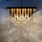 Mid-Century Gold Ceiling Lamp from Kalmar, 1970s, Image 2
