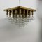 Mid-Century Gold Ceiling Lamp from Kalmar, 1970s 10