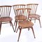 449 Bow Back Dining Chair from Ercol, 1960s, Set of 4 5