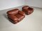 Sesann Lounge Chairs by Gianfranco Frattini for Cassina, 1970s, Set of 2, Image 3