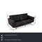 Black Leather 250 Sofas from Rolf Benz, Set of 2 2