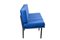 Blue Upholstery Bench Seat, 1960s 3