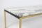 Coffee Table in Marble and Gilded Bronze, 1970s 6