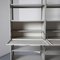 Grey-Cream 5600 Shelving Unit Desk from Gispen 4