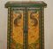 Chinese Hand Painted Side Cabinet with Dragon & Rural Scene, 1920s 3