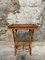 Tavolino Mid-Century pieghevole in bambù con maniglie, Italia, anni '70, Immagine 2