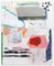 Ludovic Dervillez, What Next?, Acrylic & Mixed Media on Canvas, 2021, Glass & Teak 1