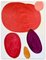Paul Richard Landauer, Sin título (Composición roja 1), óleo sobre lienzo, 2020, Imagen 1