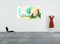 Adrienn Krahl, The Beach, acrilico e tecnica mista su tela, 2022, Immagine 2