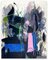 Adrienn Krahl, Hundred Times, acrílico y técnica mixta sobre lienzo, 2021, Imagen 1