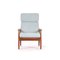 FD-164 Army Chair with Footstool by Arne Vodder for Cado, Set of 2 2