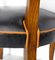 Französische Art Deco Bridge Stühle aus schwarzem Leder, 1930er, 2er Set 9